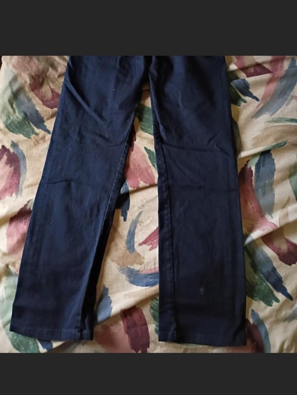 Boys Dark Blue Chaps Pants